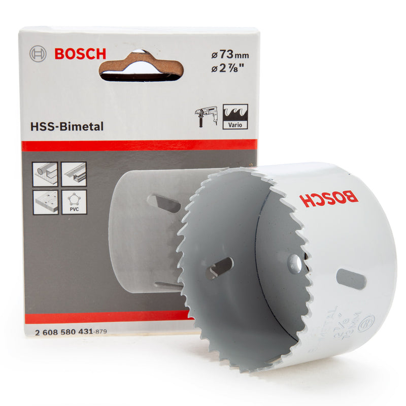 Bosch Bosch 2608580431 HSS-Bimetal Hole Saw 2. 7/8in - 73mm Diameter 2608580431