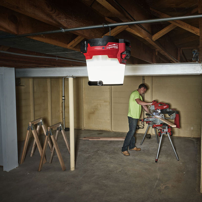 Milwaukee Milwaukee M18 ONESLSP Corded/Cordless One-Key LED Site Light (110V) M18ONESLSP-0