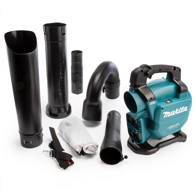 Makita Makita DUB363ZV 36V LXT Brushless Blower & Vacuum (Body Only) Accepts 2 x 18V Batteries DUB363ZV