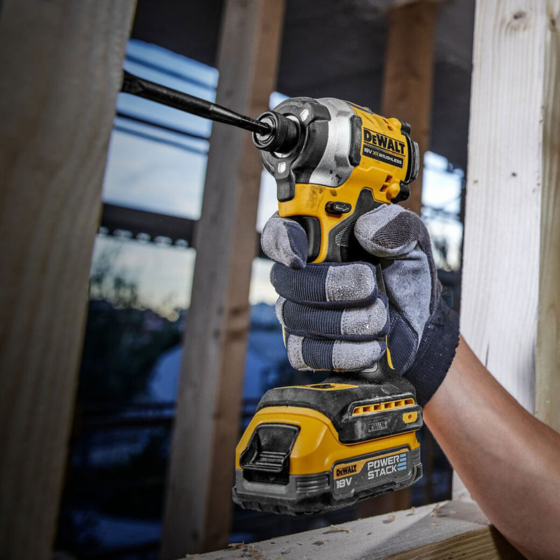 Dewalt Dewalt DCF850E2T 18V XR Ultra Compact Impact Driver (2 x Powerstack Batteries) DCF850E2T-GB