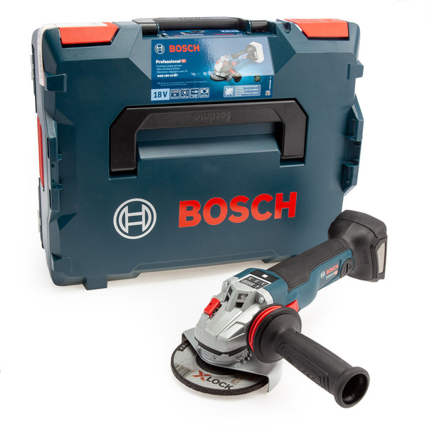 Bosch Bosch GWS 18V-10 SC 5 inch/125mm Brushless Angle Grinder (Body Only) with GCY 42 Bluetooth Module 06019G340B