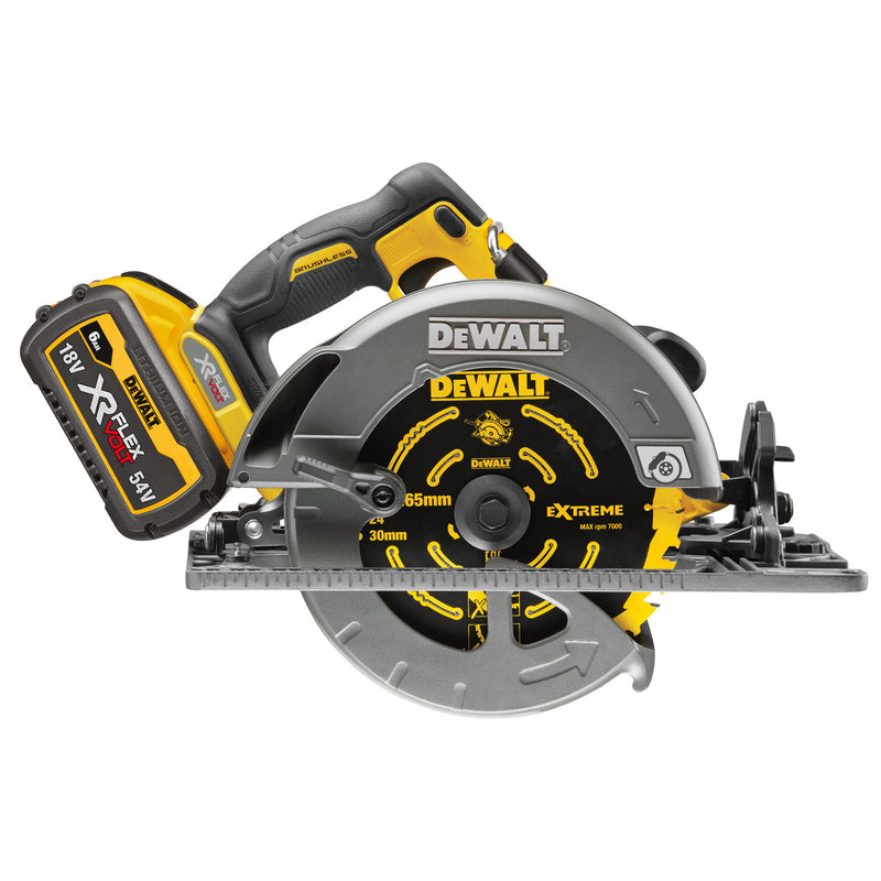 Dewalt Dewalt DCS579T2 54V XR FlexVolt 190mm Brushless Circular Saw (2 x 6.0Ah Batteries) DCS579T2-GB