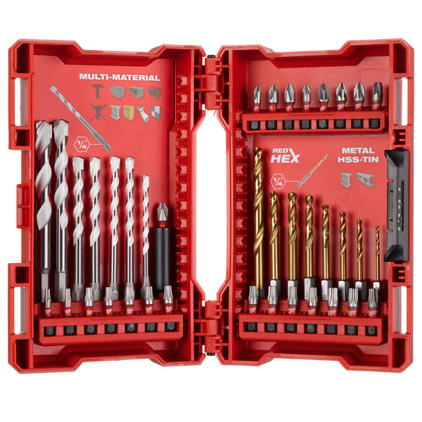 Milwaukee Milwaukee 4932479853 Shockwave Impact Duty Screwdriver & Drill Bit Set (39 Piece) 4932479853