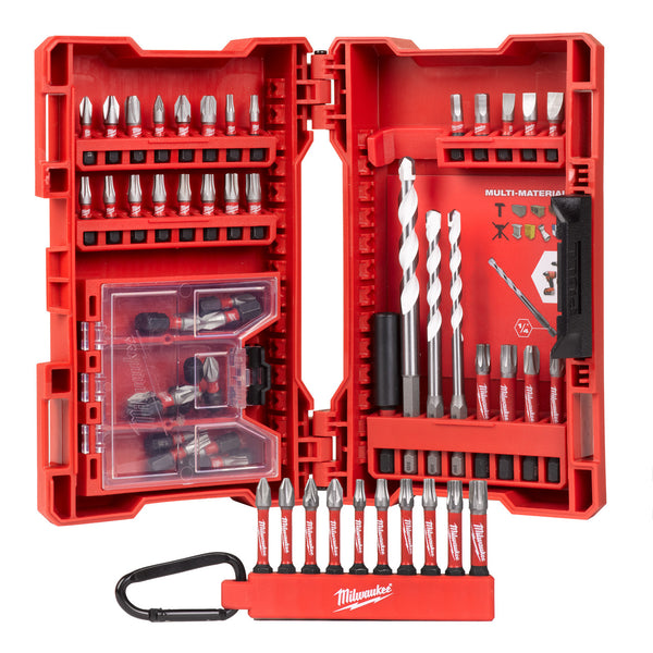 Milwaukee Milwaukee 4932479855 Shockwave Impact Duty Screwdriver & Drill Bit Set (54 Piece) 4932479855