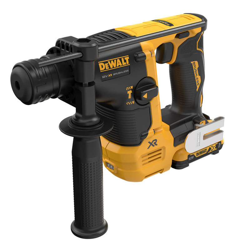 Dewalt Dewalt DCH072L2 12V XR Brushless SDS Plus Hammer Drill (2 x 3.0Ah Batteries) DCH072L2-GB