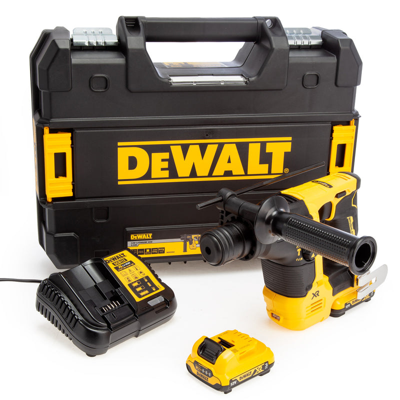 Dewalt Dewalt DCH072L2 12V XR Brushless SDS Plus Hammer Drill (2 x 3.0Ah Batteries) DCH072L2-GB