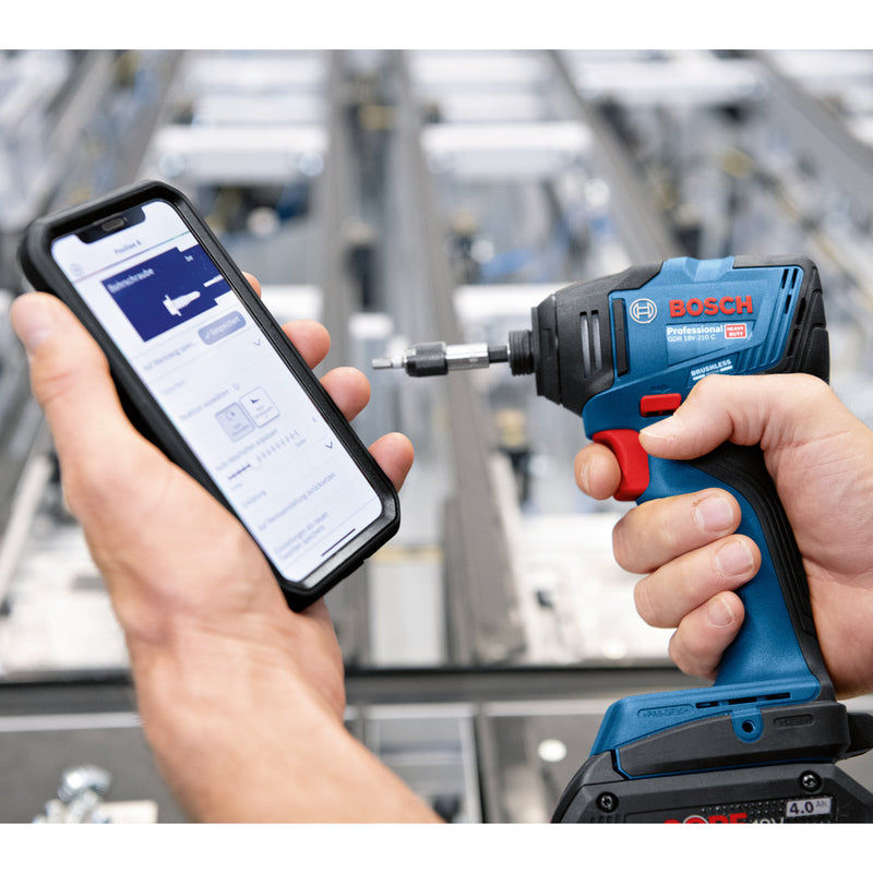 Bosch Bosch GDR 18V-210 C Professional Brushless Impact Driver (Body Only) in L-Boxx 06019J0101