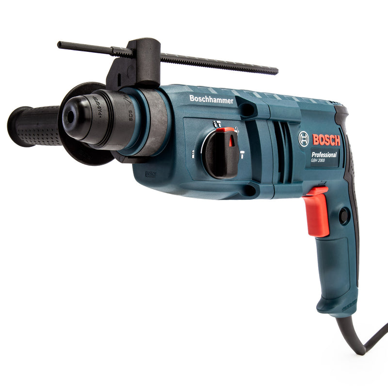 Bosch Rotary Hammer Drill Impact Driver 600W GBH 2000 SDS Plus 240V 061125A471