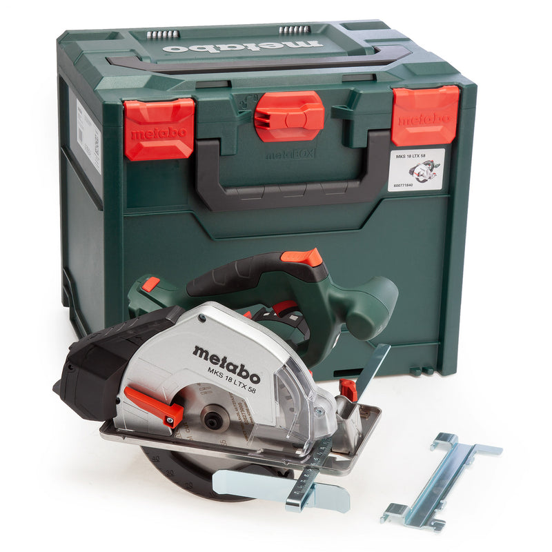 Metabo Metabo MKS 18 LTX 58 600771840 Metal Cutting Circular Saw 165mm in metaBOX Case (Body Only) 600771840