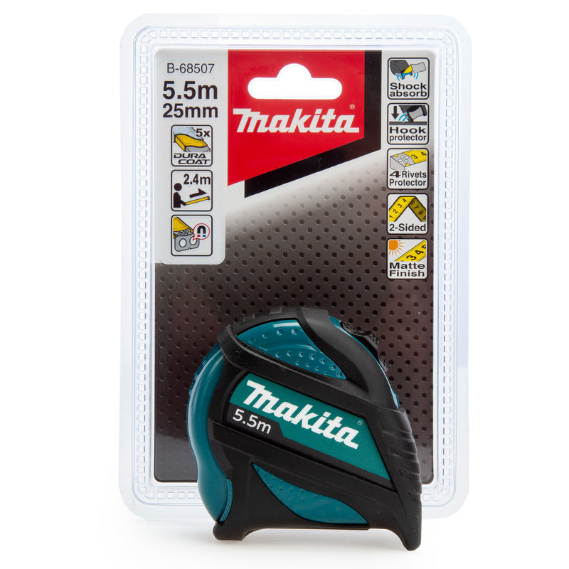 Makita Makita B-68507 Magnetic Metric Tape Measure 5.5m B-68507