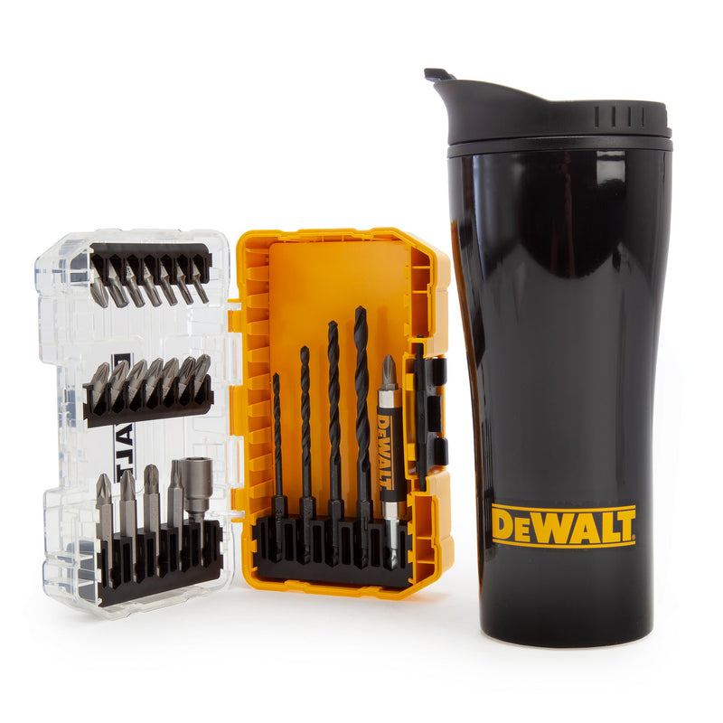 Dewalt Dewalt DT70707 Drill and Screwdriver Bit Set in Connectable Case with Mug (25 Piece) DT70707