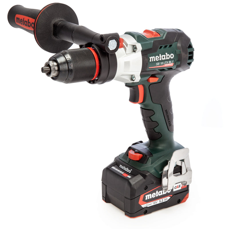 Metabo Metabo 602360590 SB18LTX BL I 18V Hammer Drill (2 x 5.2Ah Batteries) 602360590