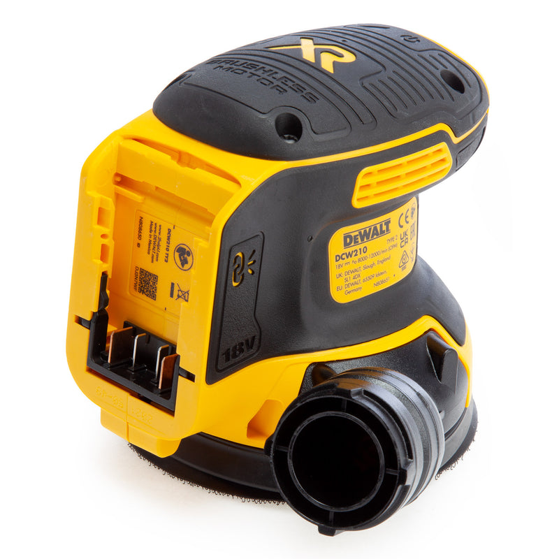 Dewalt Dewalt DCW210NT 18V XR 5 inch/125mm Brushless Random Orbital Sander (Body Only) in T-STAK Box DCW210NT-XJ