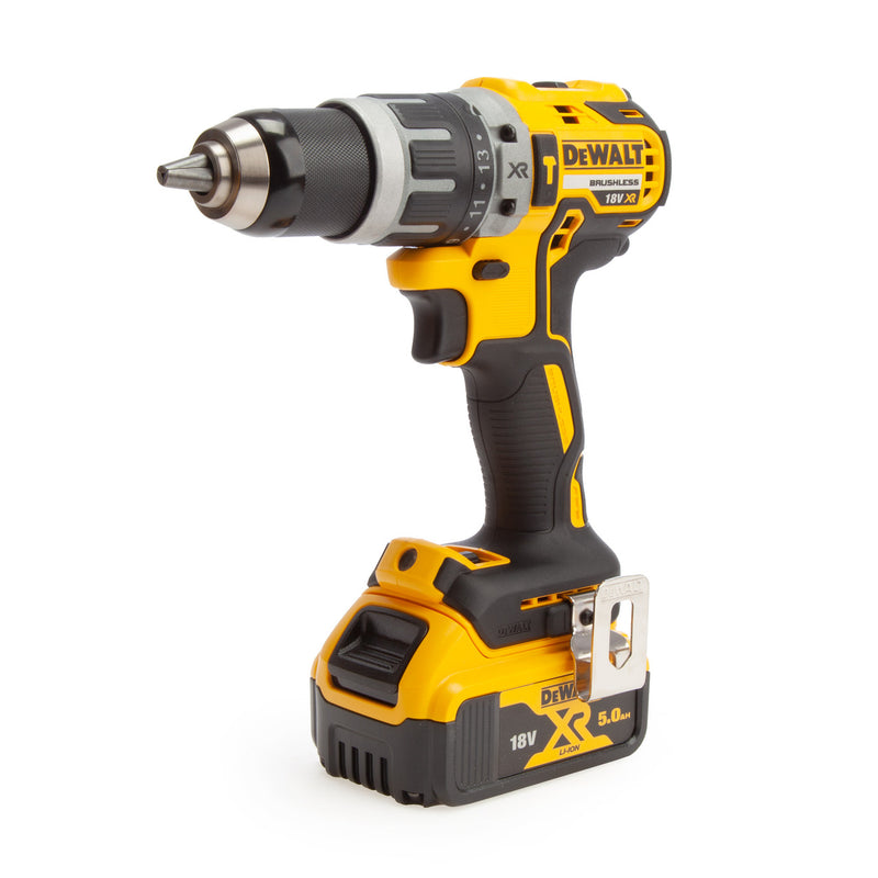 Dewalt Dewalt DCK2071P2T 18V Combi Drill & SDS Plus Drill Twin Pack (2 x 5.0Ah Batteries) DCK2071P2T-GB