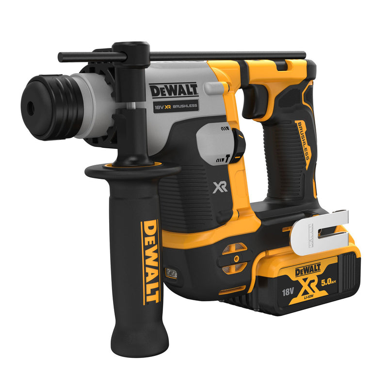 Dewalt Dewalt DCH172P2 18V XR Brushless SDS Plus Hammer Drill (2 x 5.0Ah Batteries) DCH172P2-GB