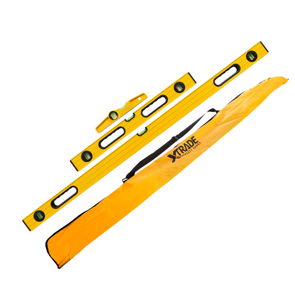 XTrade XTrade X0900029 Spirit Level Set with Carry Bag (3 Piece) JDEAL-00105