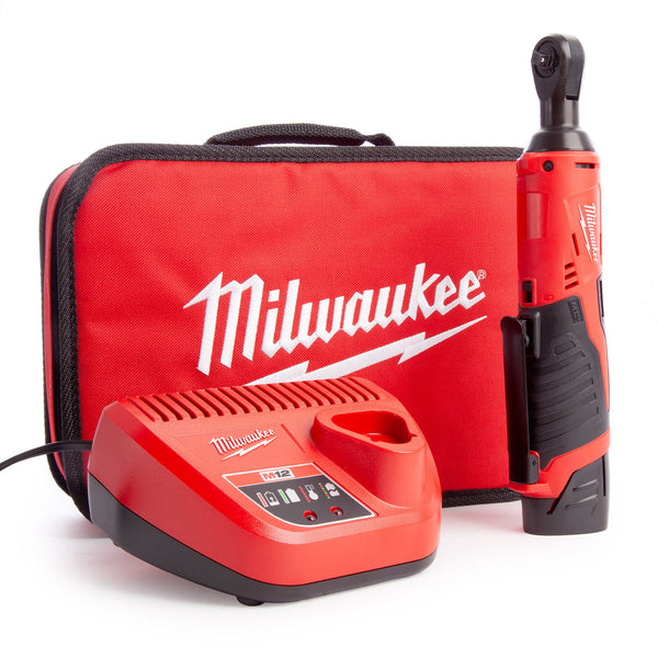 Milwaukee Milwaukee M12 IR 3/8" Sub Compact Ratchet (1 x 2.0Ah Battery) 4933448110