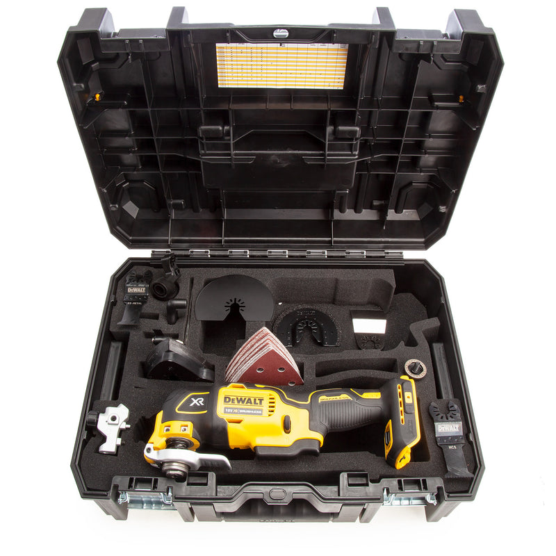 Dewalt Dewalt DCS356NT 18V XR Brushless Oscillating Multi Tool with 35 Accessories (Body Only) DCS356NT-XJ