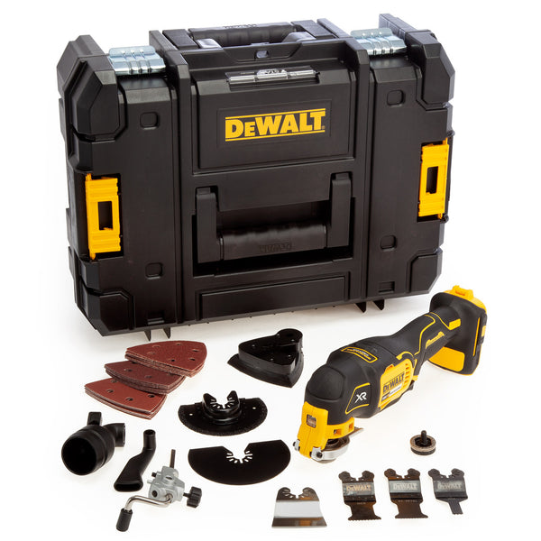 Dewalt Dewalt DCS355NT 18V XR Oscillating Multi-Tool With 35 Accessories (Body Only) in TSTAK Box DCS355NT