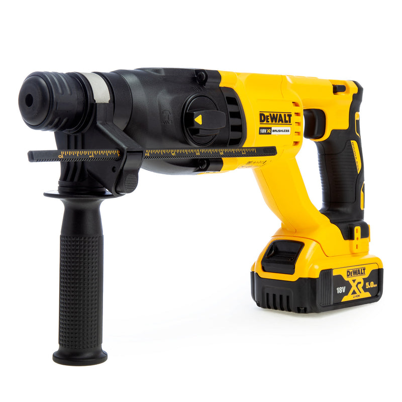 Dewalt Dewalt DCH133P2 18V SDS Plus Hammer Drill (2 x 5.0Ah Batteries) in TSTAK Box DCH133P2