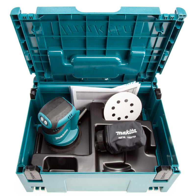 Makita Makita DBO180ZJ 18V LXT 5 inch/125mm Random Orbital Sander in MakPac Case (Body Only) DBO180ZJ