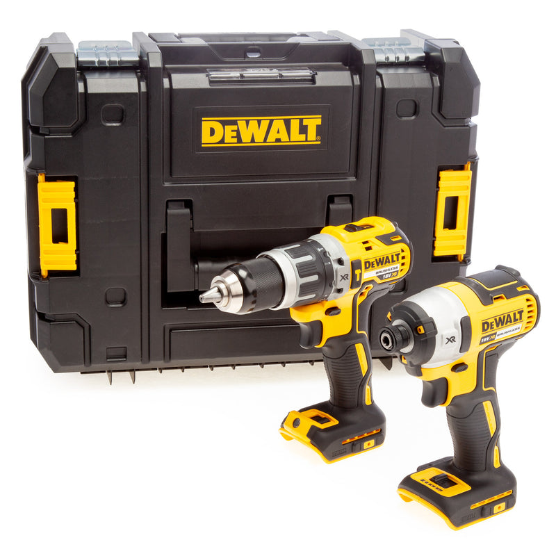 Dewalt Dewalt DCK266T 18V XR Combi Drill & Impact Driver Twin Pack (Body Only) in TSTAK Box DCK266T-XJ