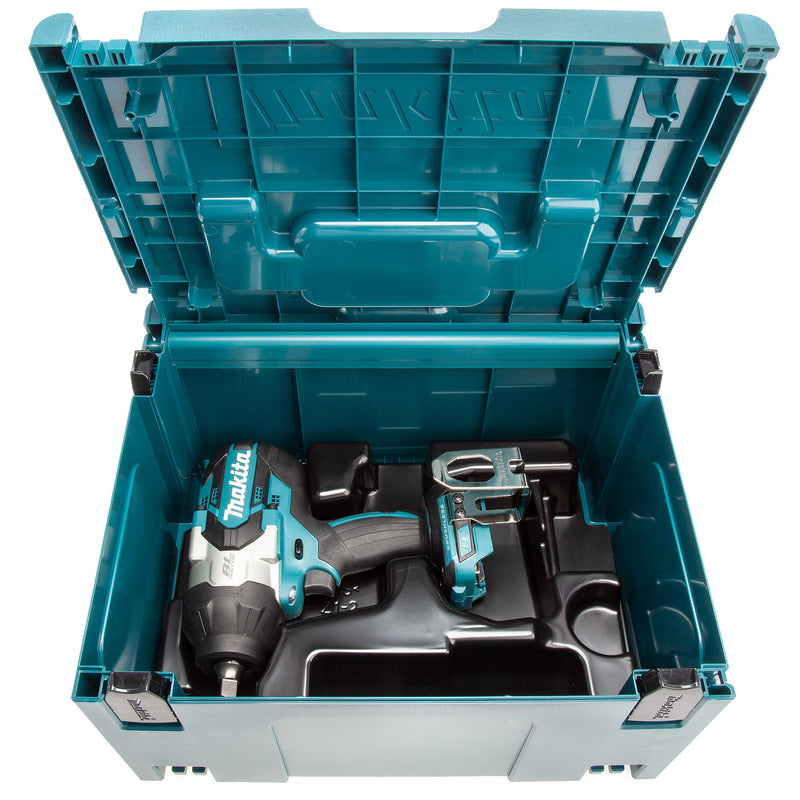 Makita Makita DTW1002ZJ 18V LXT Brushless Impact Wrench 1/2" Drive (Body Only) in MakPac Case DTW1002ZJ