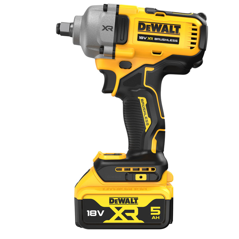 Dewalt Dewalt DCF891P2T 18V XR Brushless Impact Wrench 1/2" Hog Ring (2 x 5.0Ah Batteries) in TSTAK Box DCF891P2T-GB