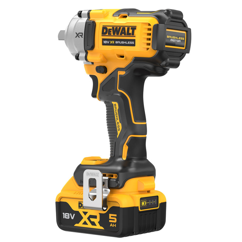 Dewalt Dewalt DCF892P2T 18V XR Brushless Impact Wrench 1/2" Detent Pin (2 x 5.0Ah Batteries) in TSTAK Box DCF892P2T-GB