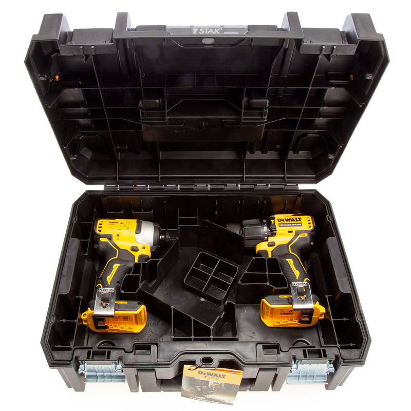 Dewalt Dewalt DCK2062T 18V XR Combi Drill & Impact Driver Twin Pack (Body Only) in TSTAK Box DCK2062T