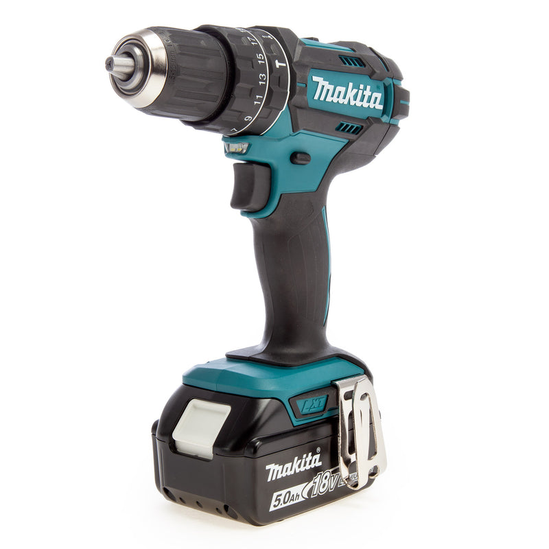 Makita Makita DHP482JX14 18V LXT Combi Drill Limited Edition (2 x 5.0Ah Batteries) in Makpac Case DHP482JX14