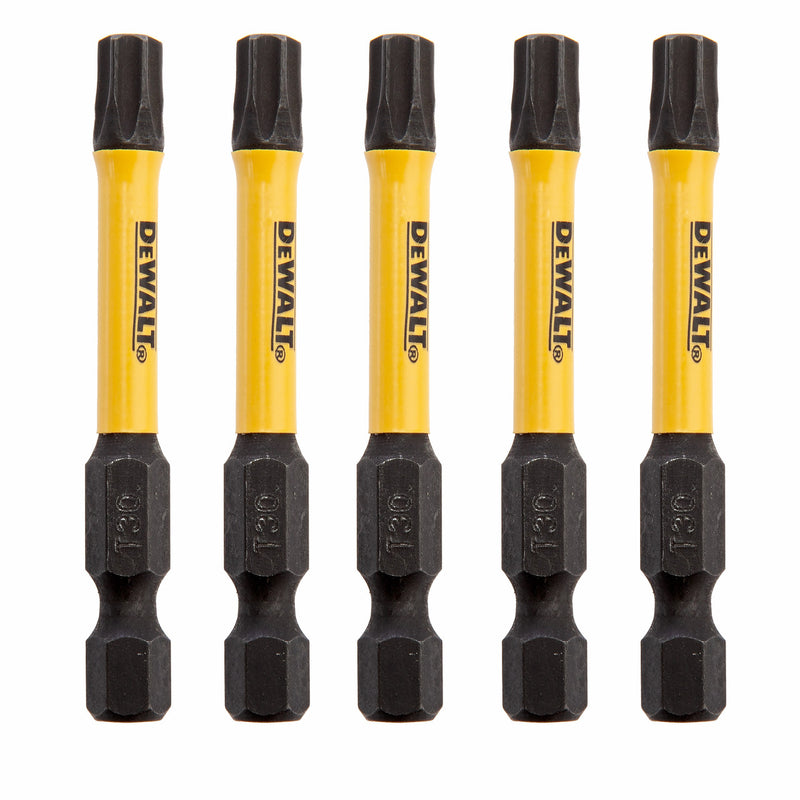 Dewalt Dewalt DT7398T Extreme FLEXTORQ T30 Screwdriver Bits 57mm (Pack Of 5) DT7398T-QZ