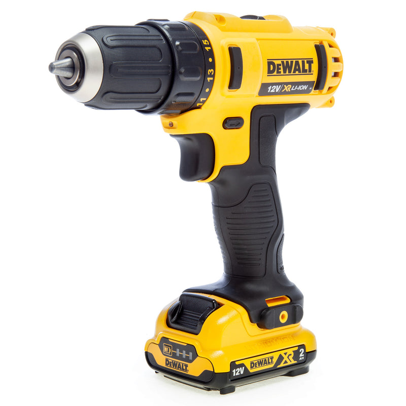 Dewalt Dewalt DCK211D2T 12V Twin Pack - DCD710 Drill Driver + DCF815 Impact Driver (2 x 2.0Ah Batteries) DCK211D2T