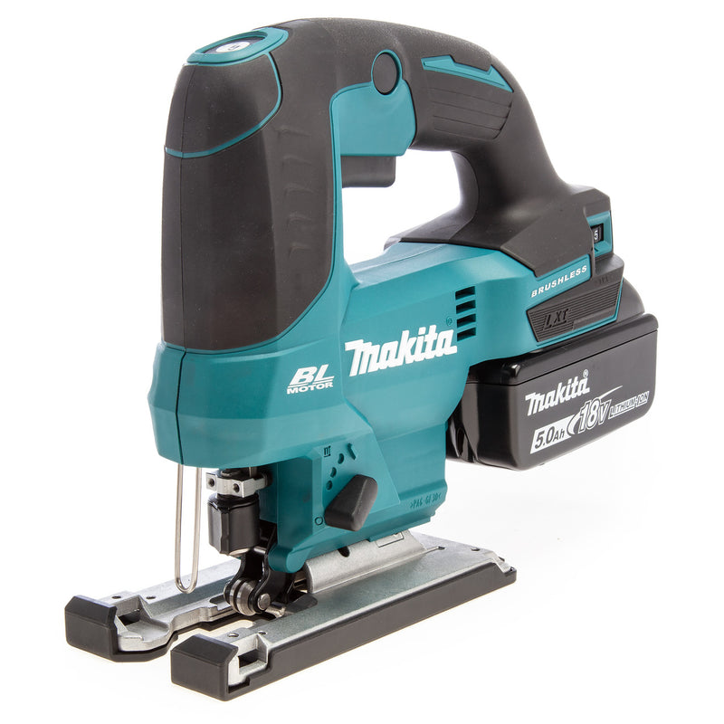 Makita Makita DJV184RTJ 18V LXT Brushless Orbital Jigsaw (2 x 5.0Ah Batteries) in MakPac Case DJV184RTJ