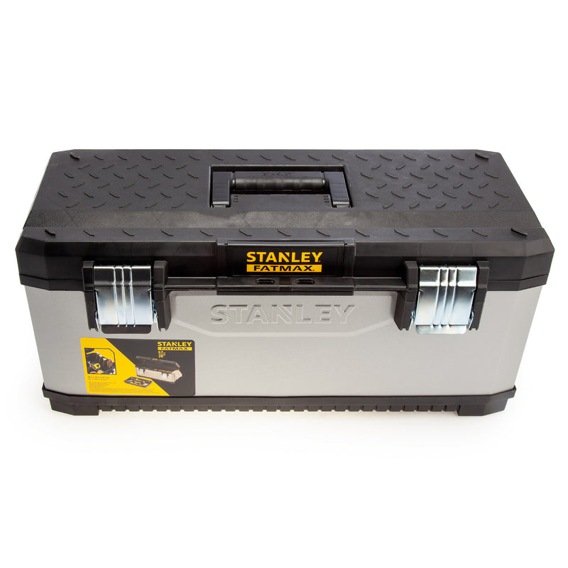 Stanley Stanley 1-95-617 FatMax Galvanised Metal/Plastic Tool Box 26" 1-95-617