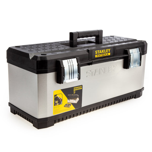 Stanley Stanley 1-95-617 FatMax Galvanised Metal/Plastic Tool Box 26" 1-95-617