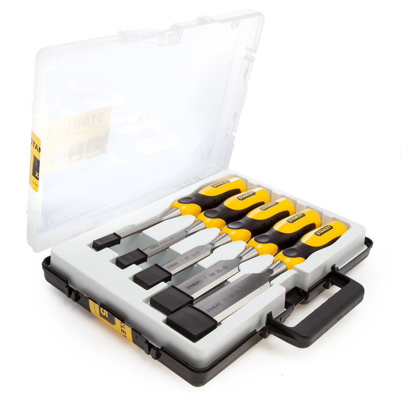 Stanley Stanley 2-16-885 Dynagrip Wood Chisel Set 5 Piece 2-16-885