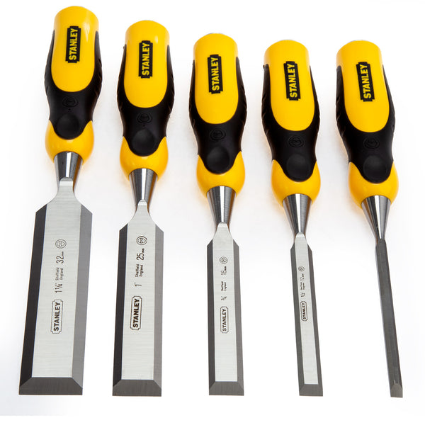 Stanley Stanley 2-16-885 Dynagrip Wood Chisel Set 5 Piece 2-16-885