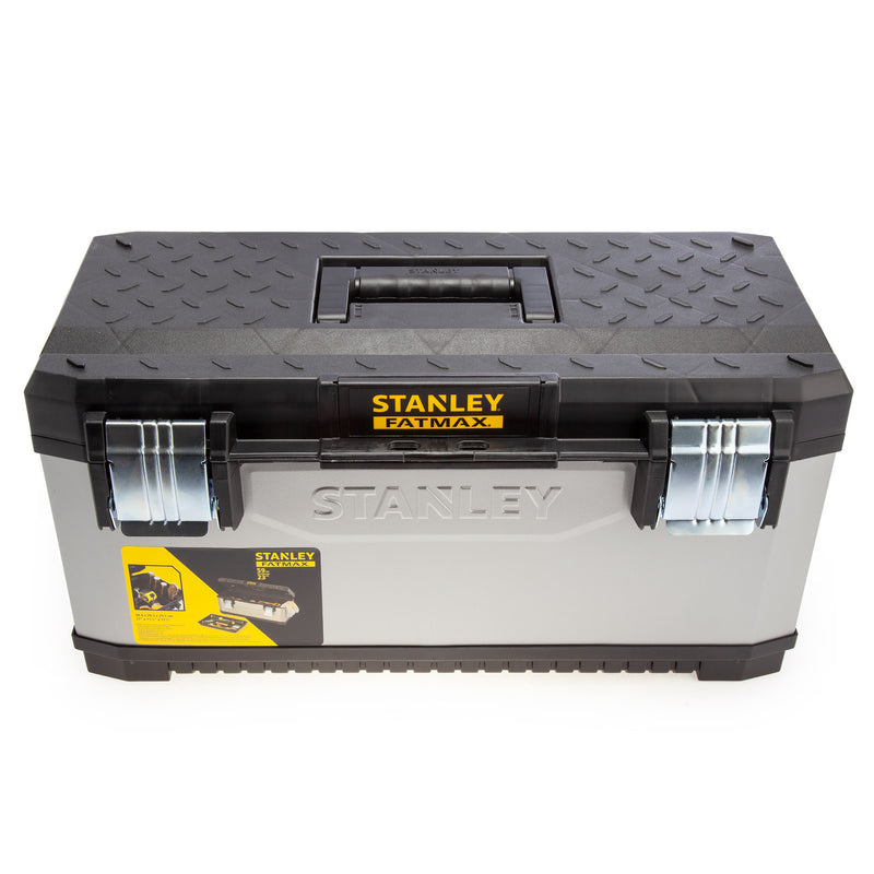 Stanley Stanley 1-95-616 FatMax Galvanised Metal/Plastic Tool Box 23" 1-95-616