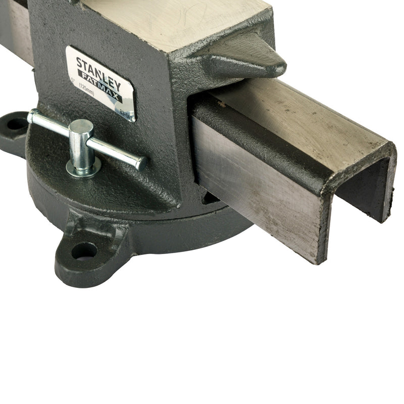 Stanley Stanley 1-83-067 MaxSteel Heavy Duty Engineers Bench Vice 5 Inch / 125mm 1-83-067