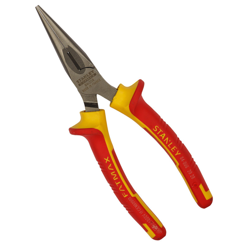 Stanley Stanley 0-84-006 FatMax VDE Insulated Long Nose Pliers 160mm 0-84-006