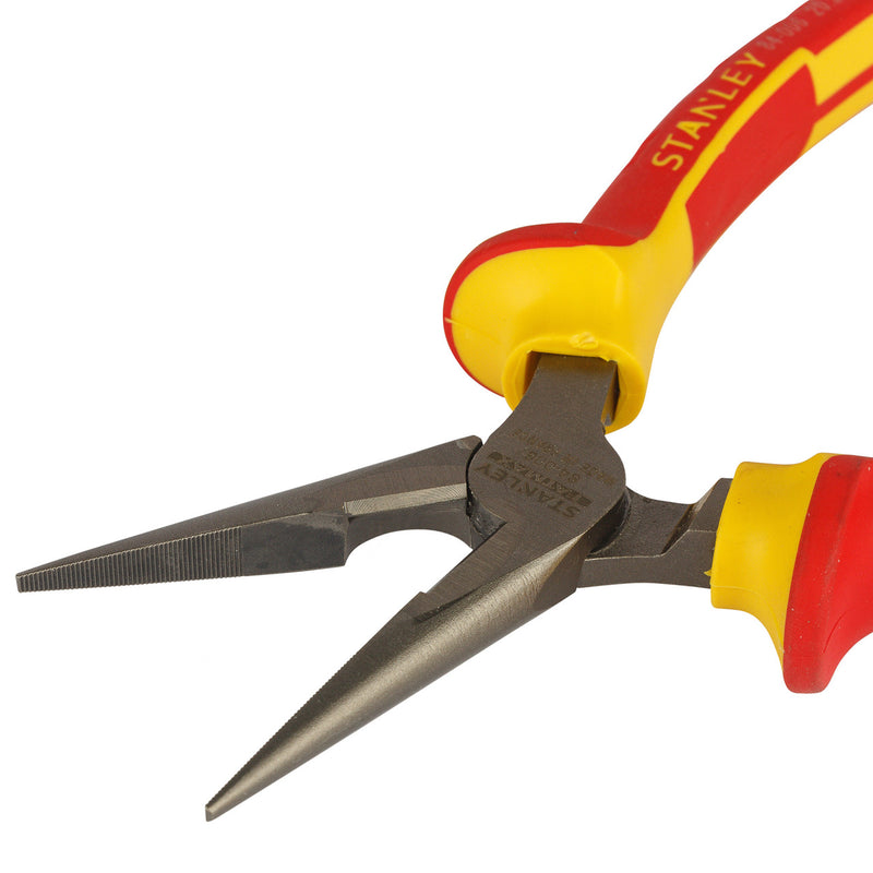 Stanley Stanley 0-84-006 FatMax VDE Insulated Long Nose Pliers 160mm 0-84-006