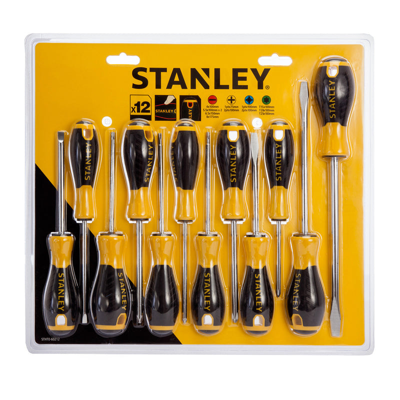 Stanley Stanley 60212 Screwdriver Set (12 Piece) STHT0-60212