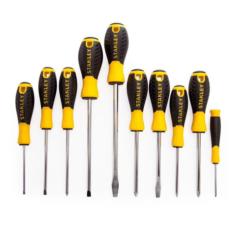 Stanley Stanley 60211 Phillips/Slotted/Pozi Screwdriver Set (10 Piece) STHT0-60211