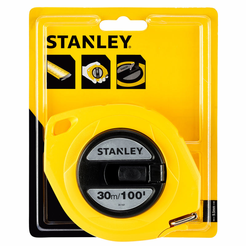 Stanley Stanley 0-34-107 Metric/Imperial Closed Steel Tape Measure 30m 0-34-107