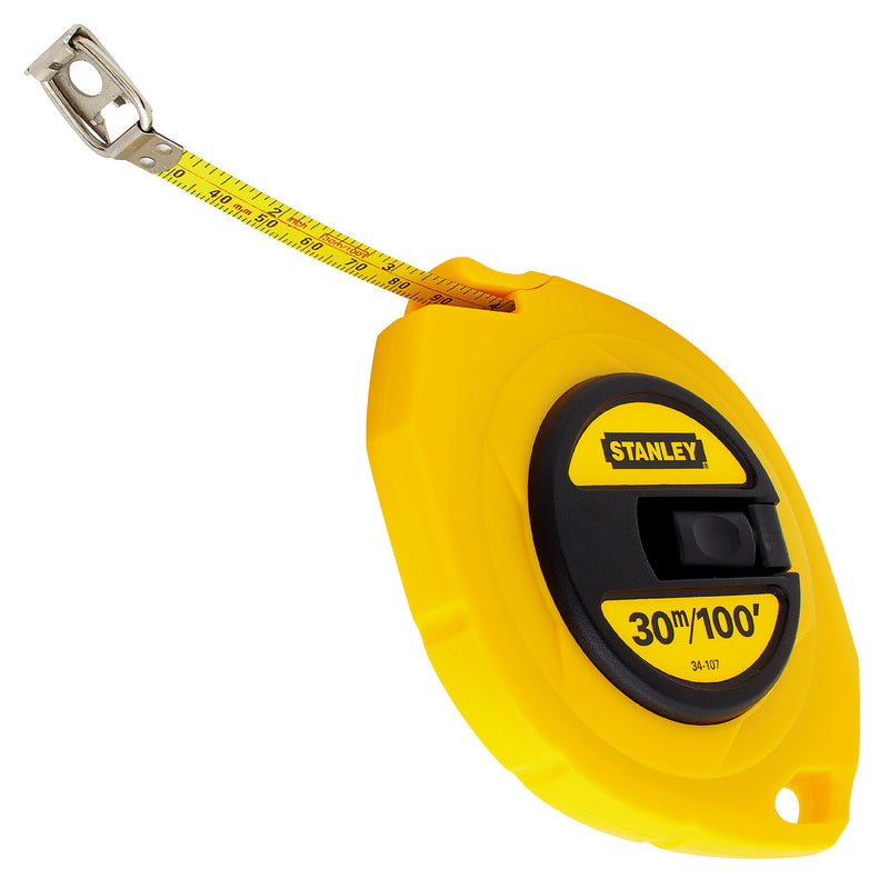 Stanley Stanley 0-34-107 Metric/Imperial Closed Steel Tape Measure 30m 0-34-107