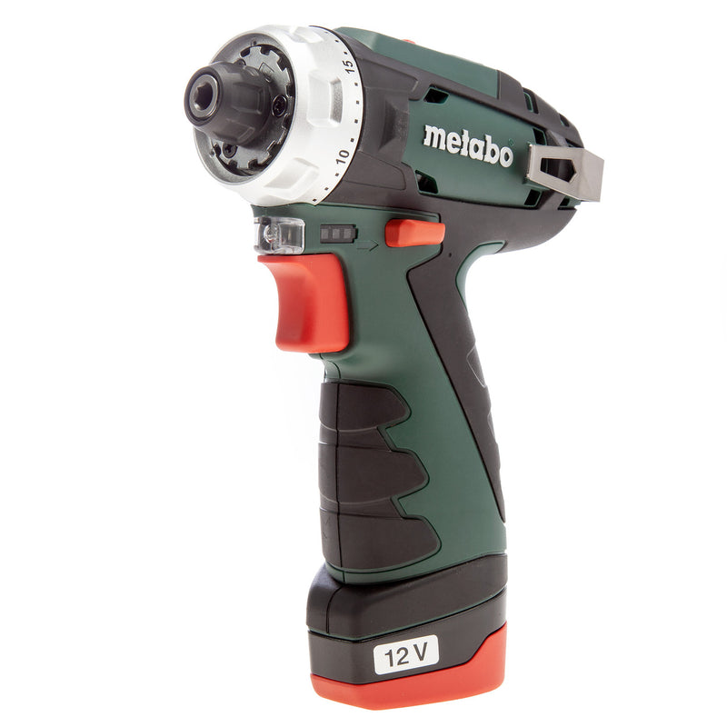 Metabo Metabo 600984500 PowerMaxx BS Basic Drill Driver (2 x 2.0Ah Batteries) 600984500