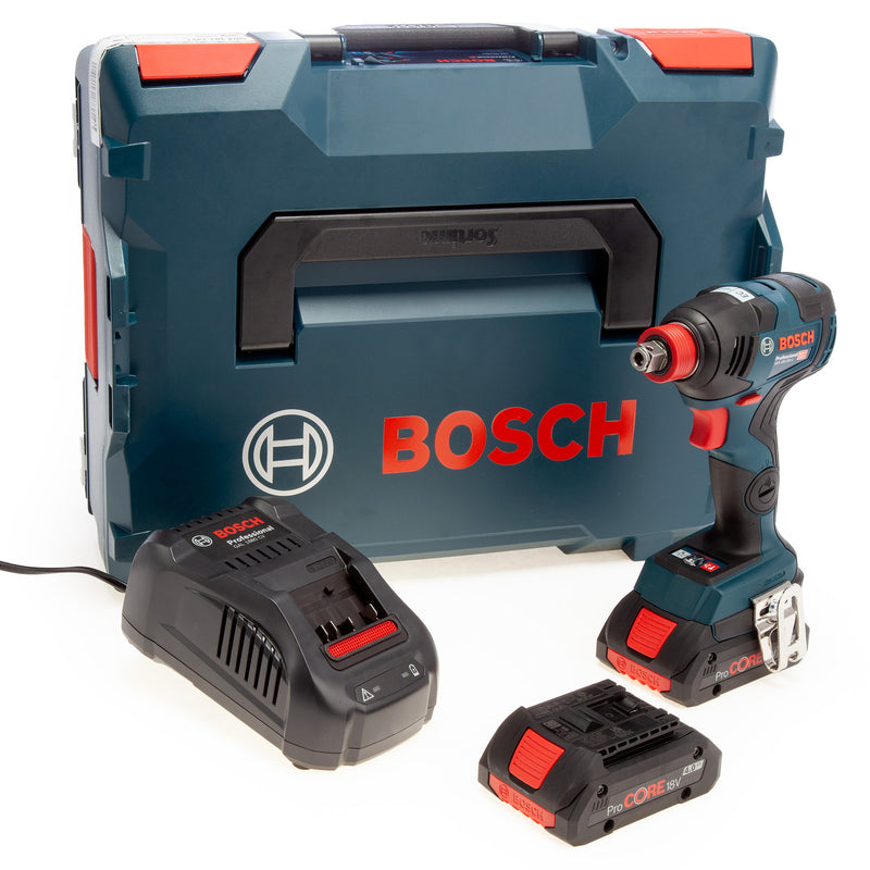 Bosch Bosch GDX 18V-200 C Professional Heavy Duty Impact Driver/Wrench (2 x 4.0Ah ProCORE Batteries) 06019G4270