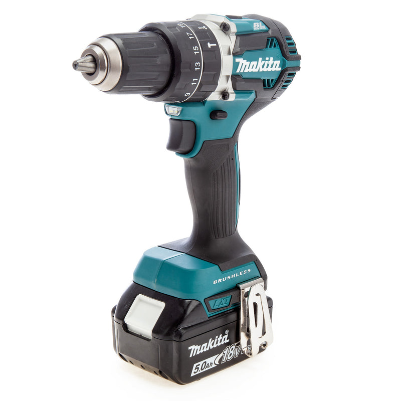 Makita Makita DHP484 18V LXT Brushless Combi Drill (1 x 5.0Ah Battery) in MakPac JDEAL-00061