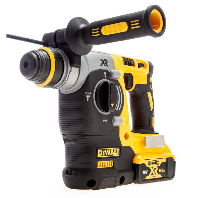 Dewalt Dewalt DCK207P2T 18V XR SDS Plus Hammer & Combi Drill Twin Pack (2 x 5.0Ah Batteries) in TSTAK Box DCK207P2T-GB